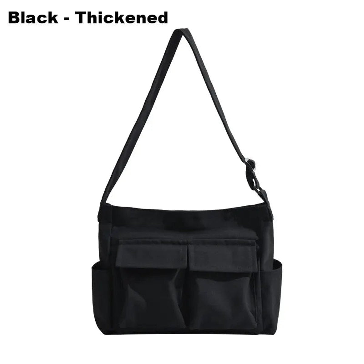 Bolso bandolera unisex de lona-Accessories for Women-Casaluzia