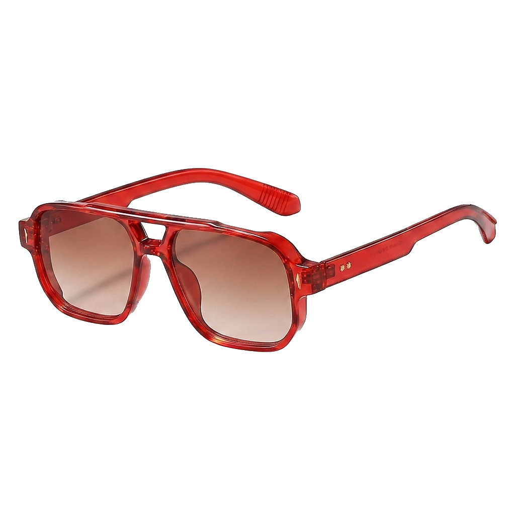 Gafas de sol aviador unisex de doble puente-Glasses for men-Casaluzia