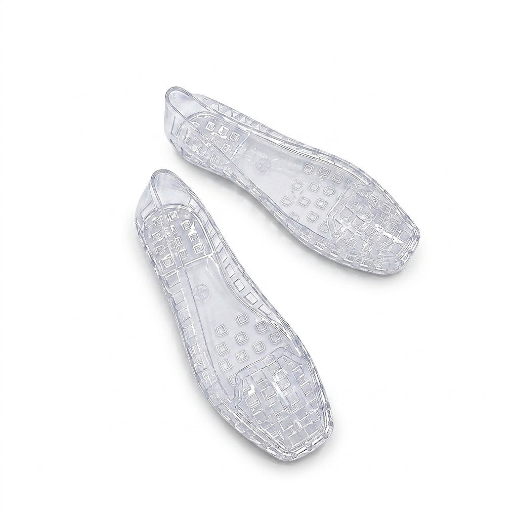 Bailarinas de gelatina transparentes para mujer-Footwear for women-Casaluzia