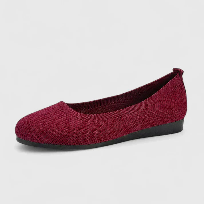 Bailarinas de punto sin cordones para mujer-Footwear for women-Casaluzia