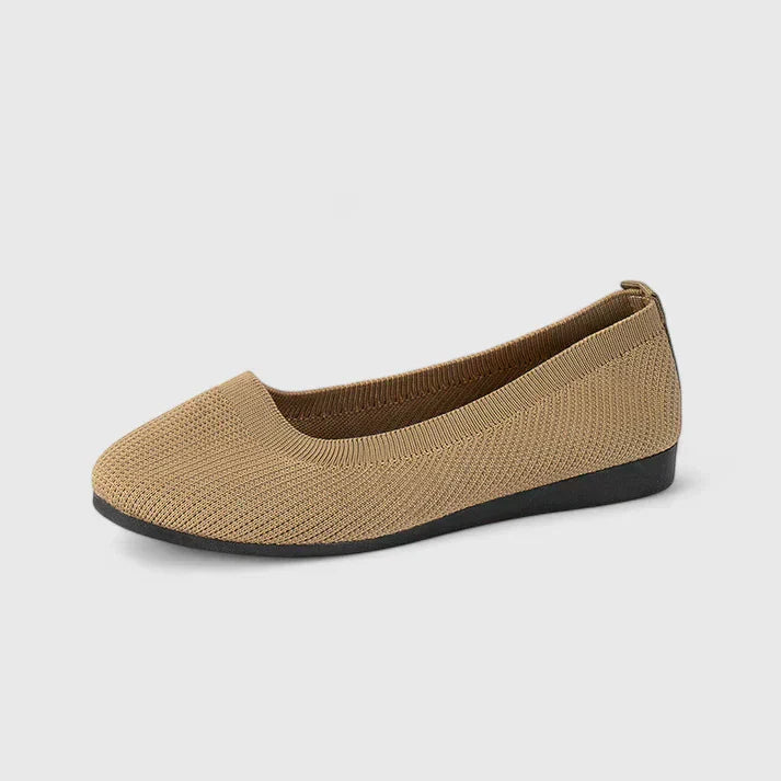 Bailarinas de punto sin cordones para mujer-Footwear for women-Casaluzia