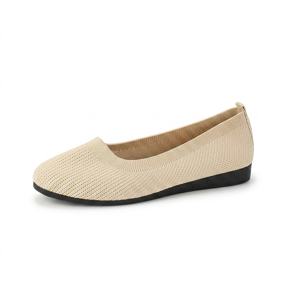 Bailarinas de punto sin cordones para mujer-Footwear for women-Casaluzia