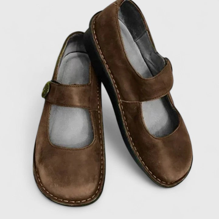 Bailarinas Mary Jane para mujer con correa-Footwear for women-Casaluzia