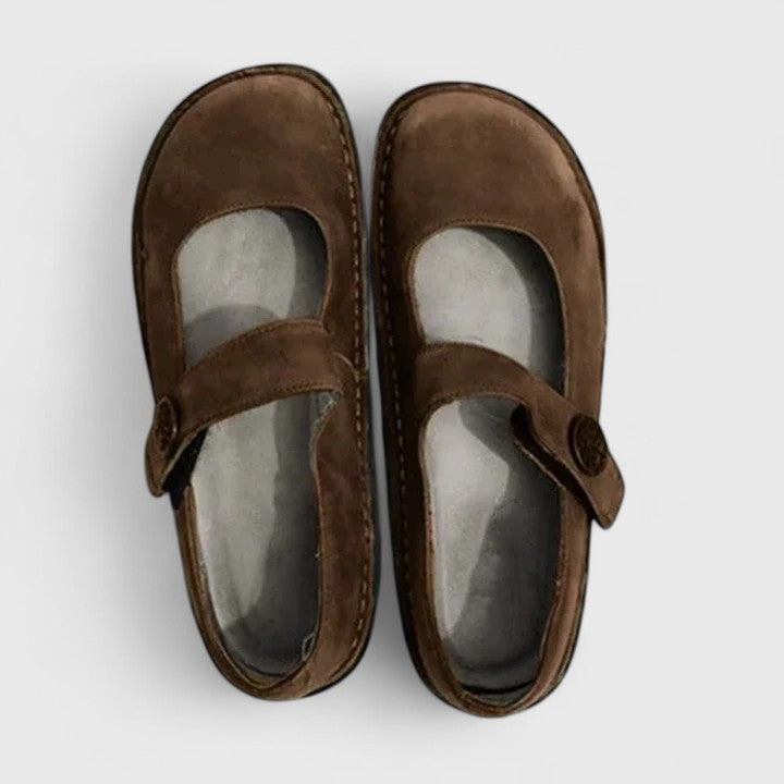 Bailarinas Mary Jane para mujer con correa-Footwear for women-Casaluzia