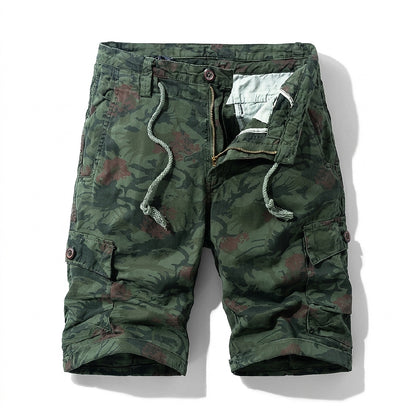 Bermudas cargo con estampado de camuflaje para hombre-Shorts for men-Casaluzia