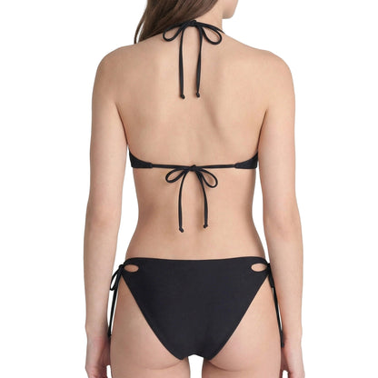 Bikini de triángulo para mujer con aberturas laterales-Swimwear for Women-Casaluzia