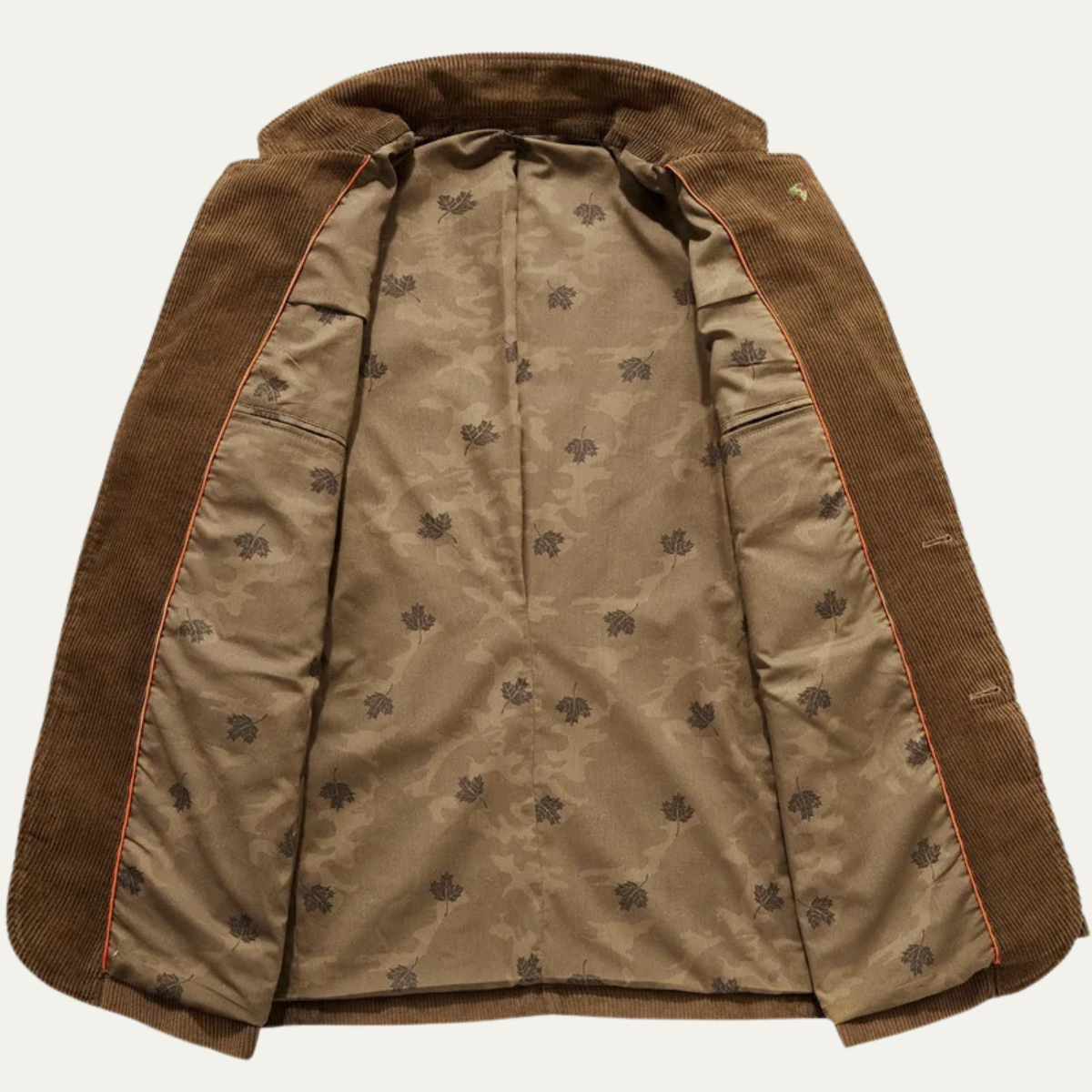 Blazer de pana para hombre con cierre de botones-Blazer for men-Casaluzia