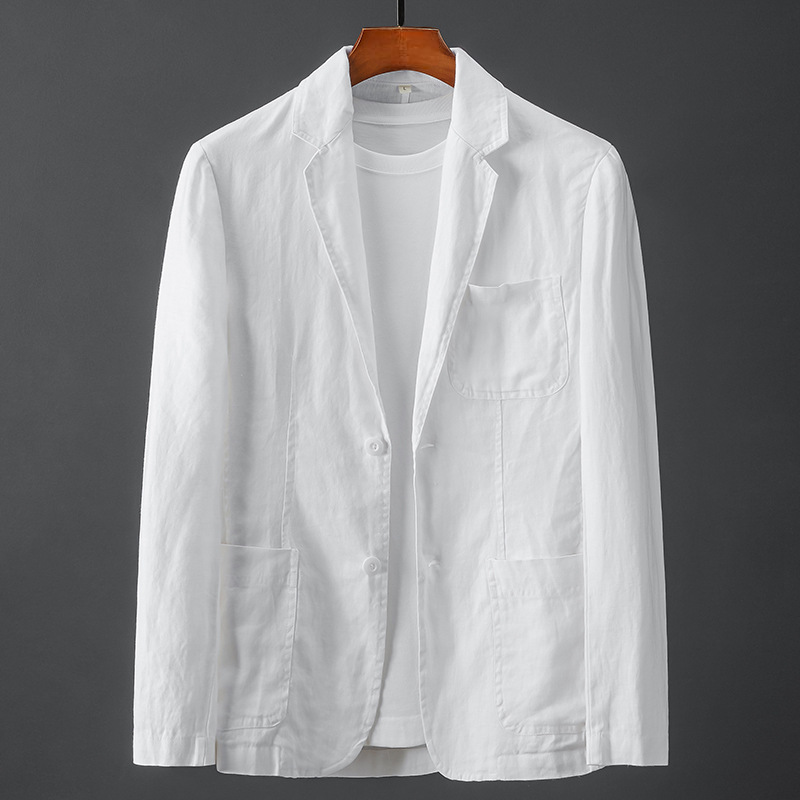 Blazer para hombre con bolsillos de parche-Blazer for men-Casaluzia