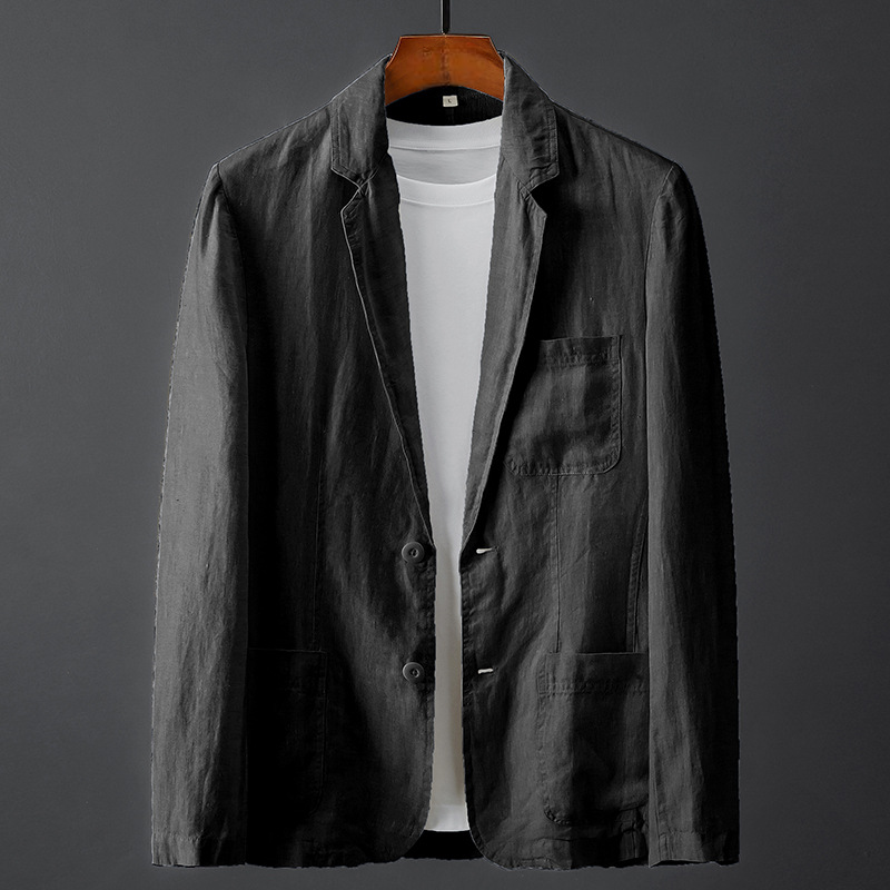 Blazer para hombre con bolsillos de parche-Blazer for men-Casaluzia