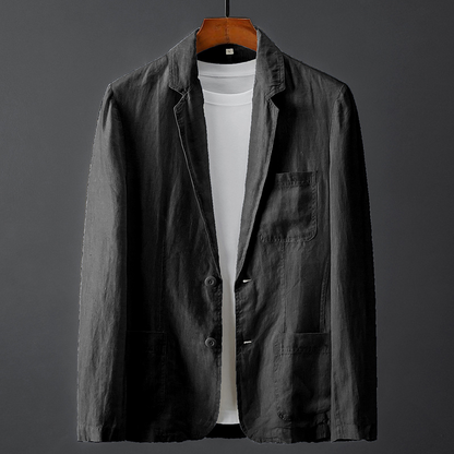 Blazer para hombre con bolsillos de parche-Blazer for men-Casaluzia