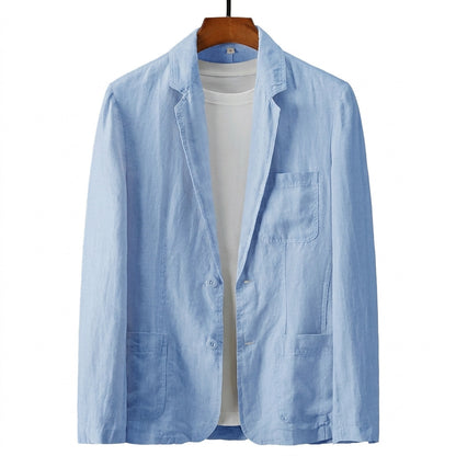 Blazer para hombre con bolsillos de parche-Blazer for men-Casaluzia