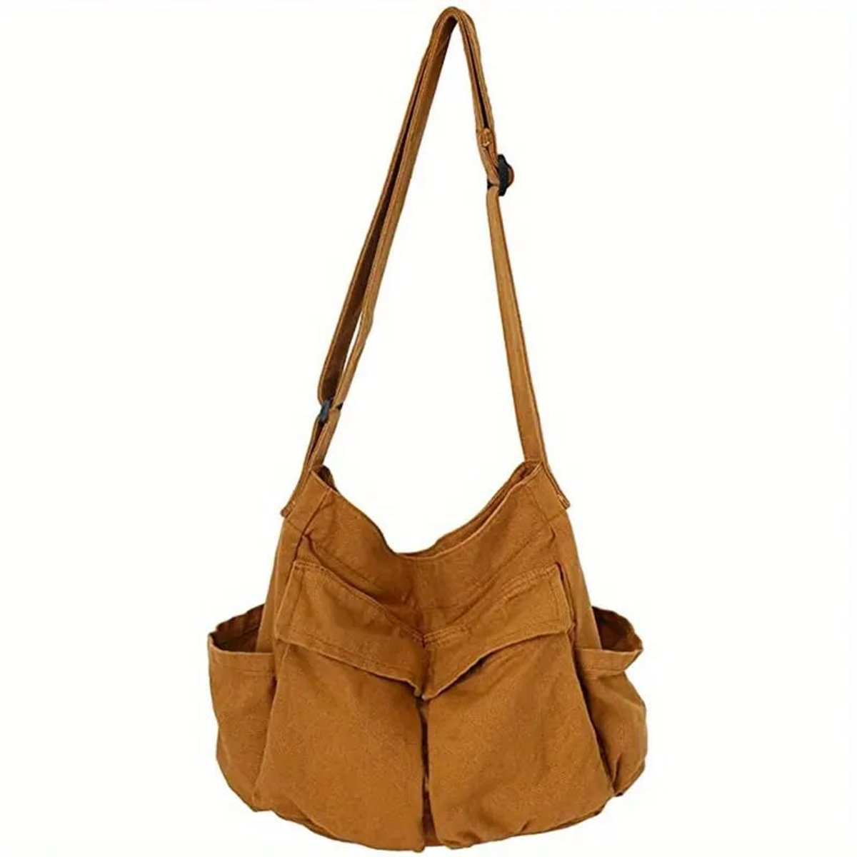 Bolso bandolera unisex de lona-Accessories for Women-Casaluzia