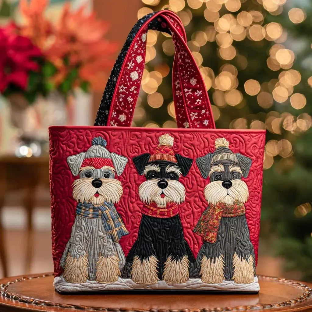 Bolso Tote Acolchado para Mujer con Motivo de Piano-Accessories for Women-Casaluzia