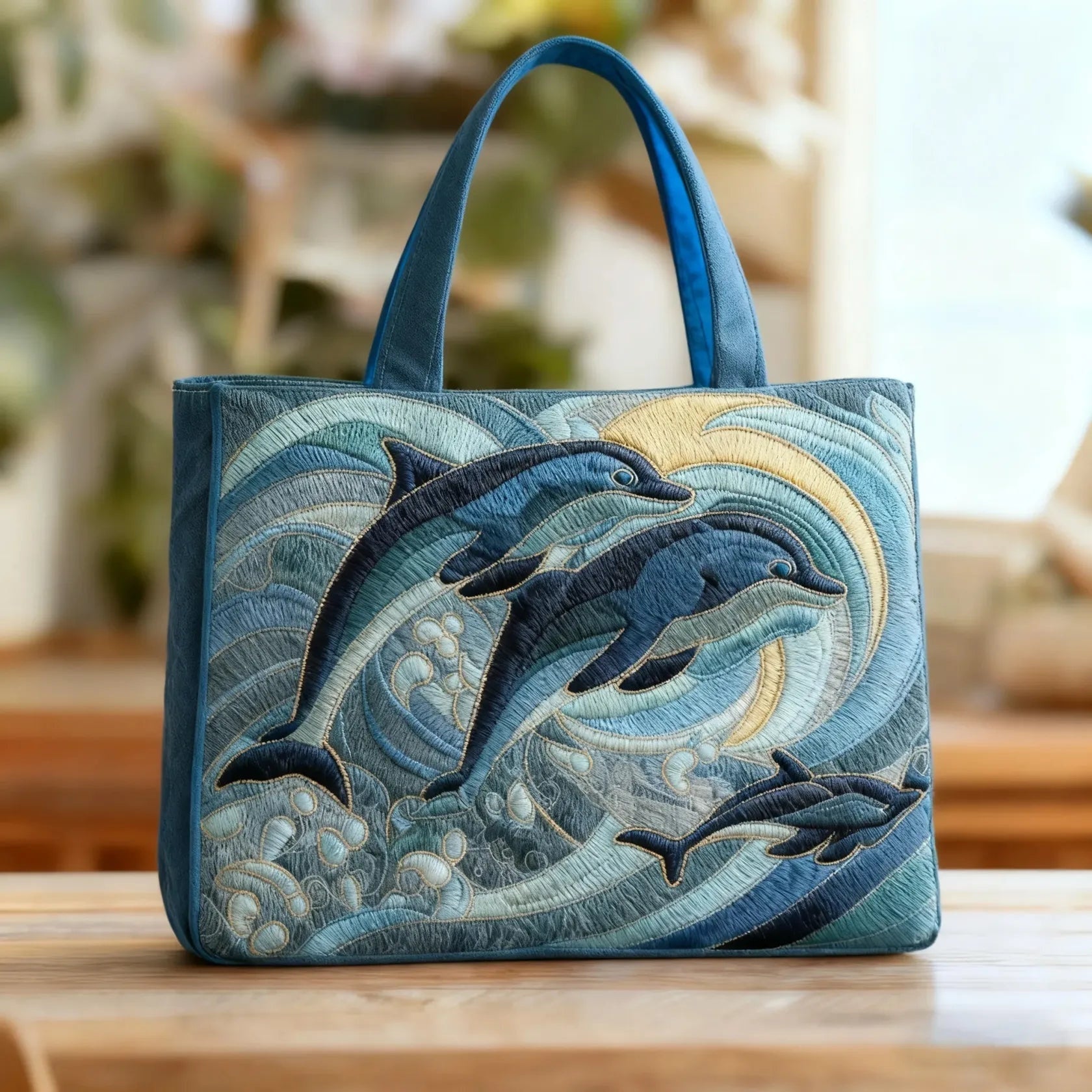 Bolso Tote Acolchado para Mujer con Motivo de Piano-Accessories for Women-Casaluzia