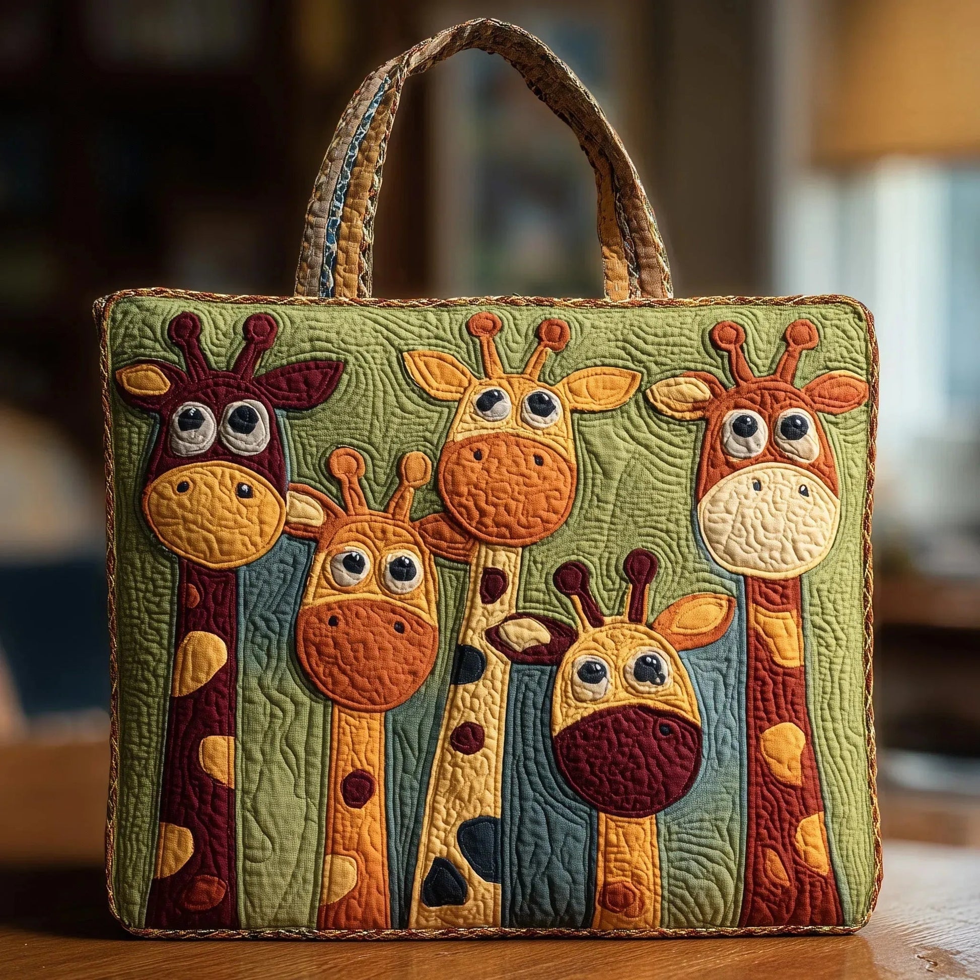 Bolso Tote Acolchado para Mujer con Motivo de Piano-Accessories for Women-Casaluzia