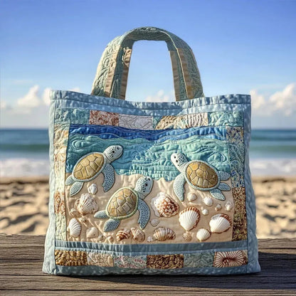 Bolso Tote Acolchado para Mujer con Motivo de Piano-Accessories for Women-Casaluzia
