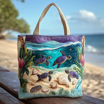 Bolso Tote Acolchado para Mujer con Motivo de Piano-Accessories for Women-Casaluzia