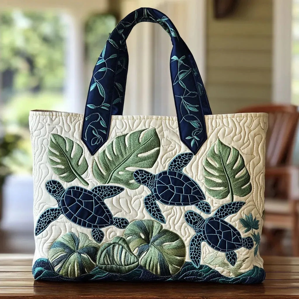 Bolso Tote Acolchado para Mujer con Motivo de Piano-Accessories for Women-Casaluzia
