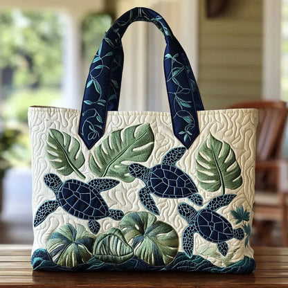 Bolso Tote Acolchado para Mujer con Motivo de Piano-Accessories for Women-Casaluzia