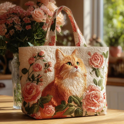 Bolso Tote Acolchado para Mujer con Motivo de Piano-Accessories for Women-Casaluzia