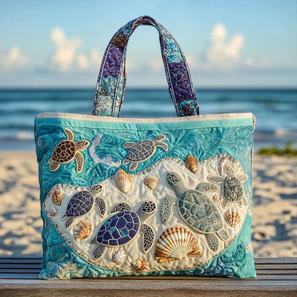 Bolso Tote Acolchado para Mujer con Motivo de Piano-Accessories for Women-Casaluzia