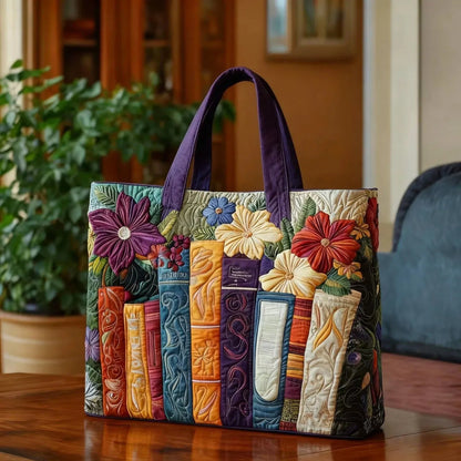 Bolso Tote Acolchado para Mujer con Motivo de Piano-Accessories for Women-Casaluzia
