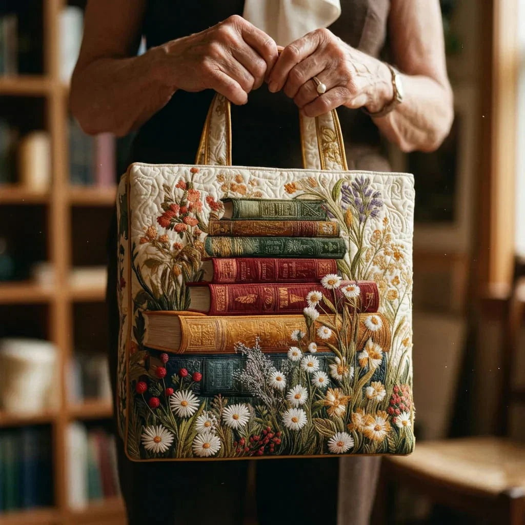 Bolso Tote Acolchado para Mujer con Motivo de Piano-Accessories for Women-Casaluzia