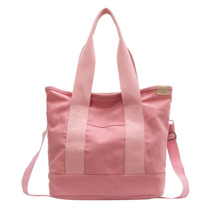 Bolso Tote de Lona para Mujer con Correa Ajustable-Accessories for Women-Casaluzia