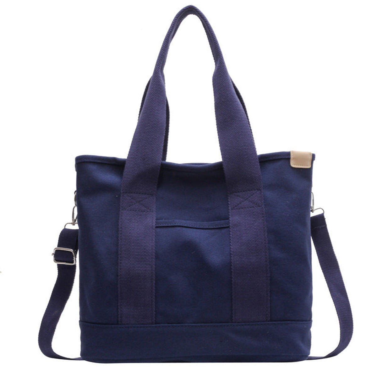 Bolso Tote de Lona para Mujer con Correa Ajustable-Accessories for Women-Casaluzia