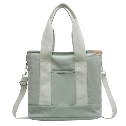Bolso Tote de Lona para Mujer con Correa Ajustable-Accessories for Women-Casaluzia