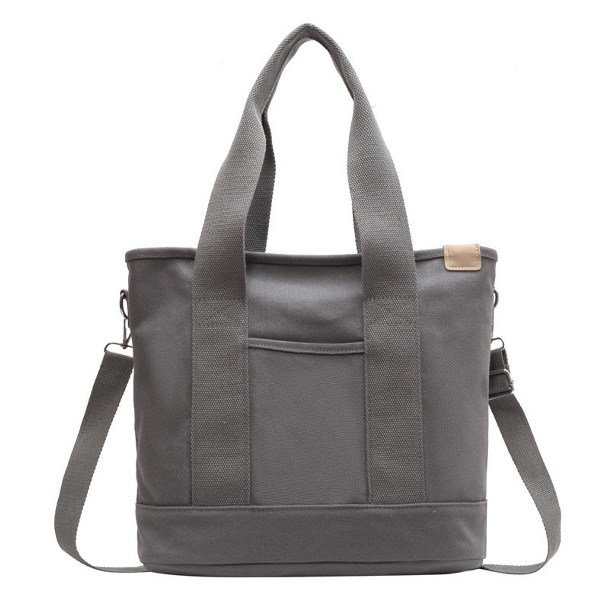 Bolso Tote de Lona para Mujer con Correa Ajustable-Accessories for Women-Casaluzia