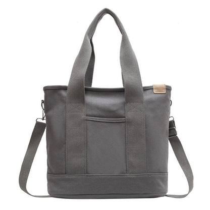 Bolso Tote de Lona para Mujer con Correa Ajustable-Accessories for Women-Casaluzia