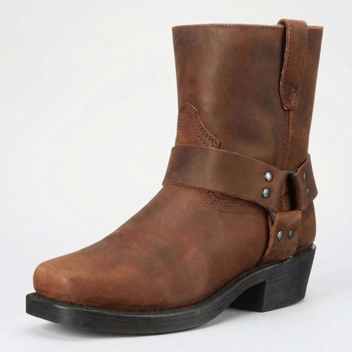 Botas de estilo vaquero con arnés para hombre-Footwear for men-Casaluzia