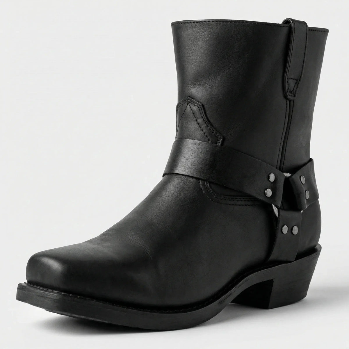 Botas de estilo vaquero con arnés para hombre-Footwear for men-Casaluzia