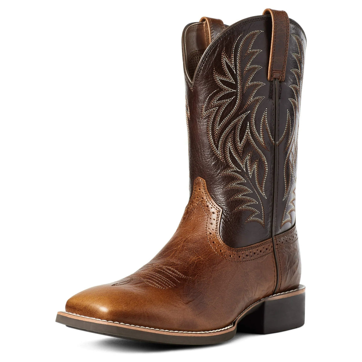 Botas vaqueras para hombre con caña bordada-Footwear for men-Casaluzia