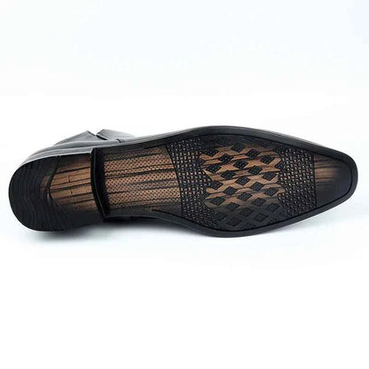 Botines Chelsea para hombre con tiradores-Footwear for men-Casaluzia