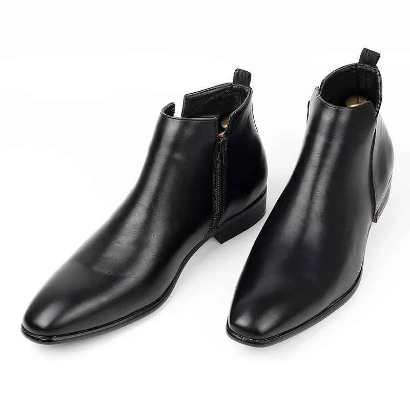 Botines Chelsea para hombre con tiradores-Footwear for men-Casaluzia
