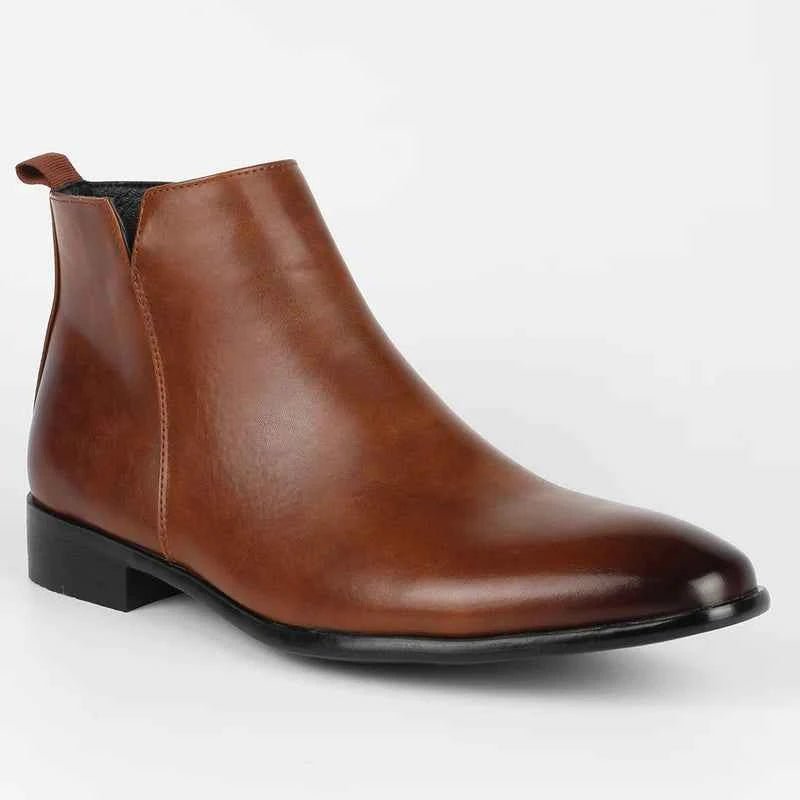 Botines Chelsea para hombre con tiradores-Footwear for men-Casaluzia