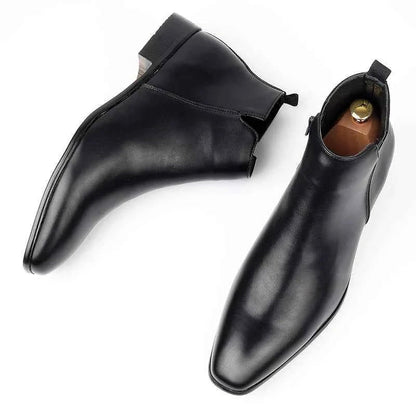 Botines Chelsea para hombre con tiradores-Footwear for men-Casaluzia