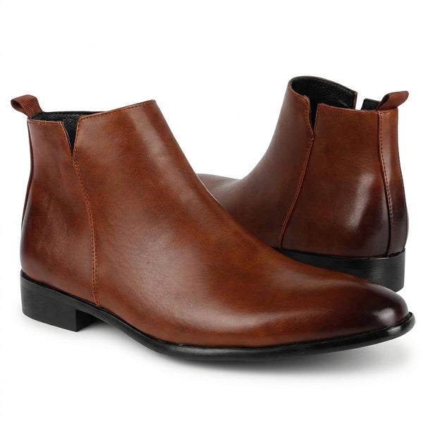 Botines Chelsea para hombre con tiradores-Footwear for men-Casaluzia
