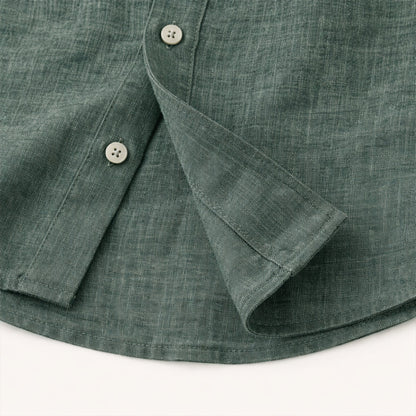 Camisa de lino de manga larga para hombre-Shirts for men-Casaluzia