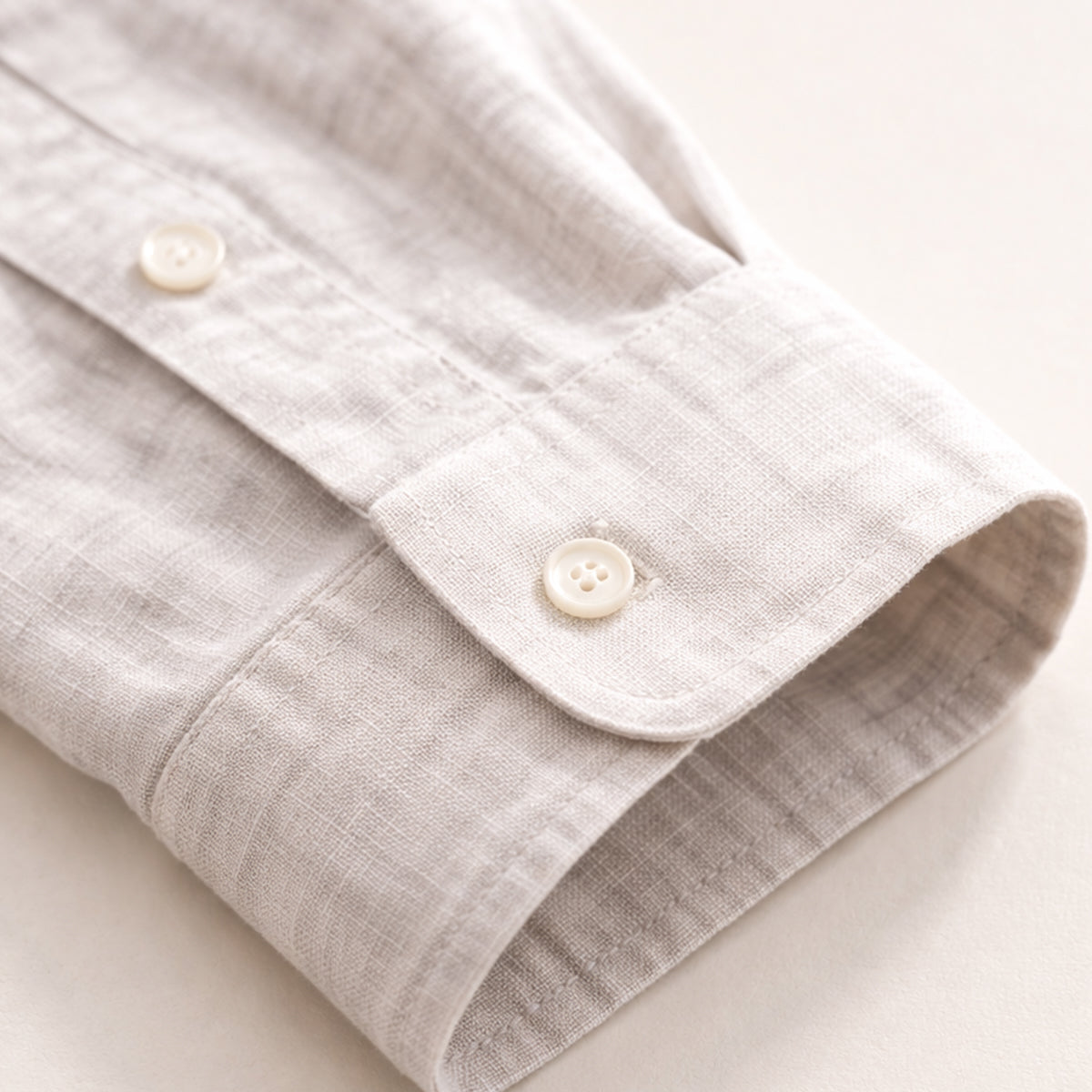 Camisa de lino de manga larga para hombre-Shirts for men-Casaluzia
