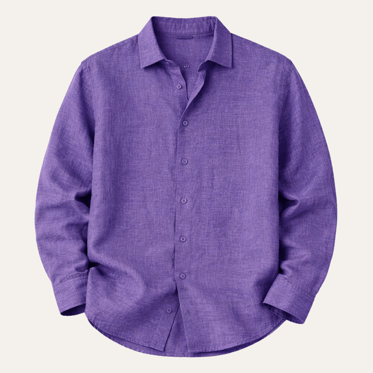 Camisa de lino de manga larga para hombre-Shirts for men-Casaluzia