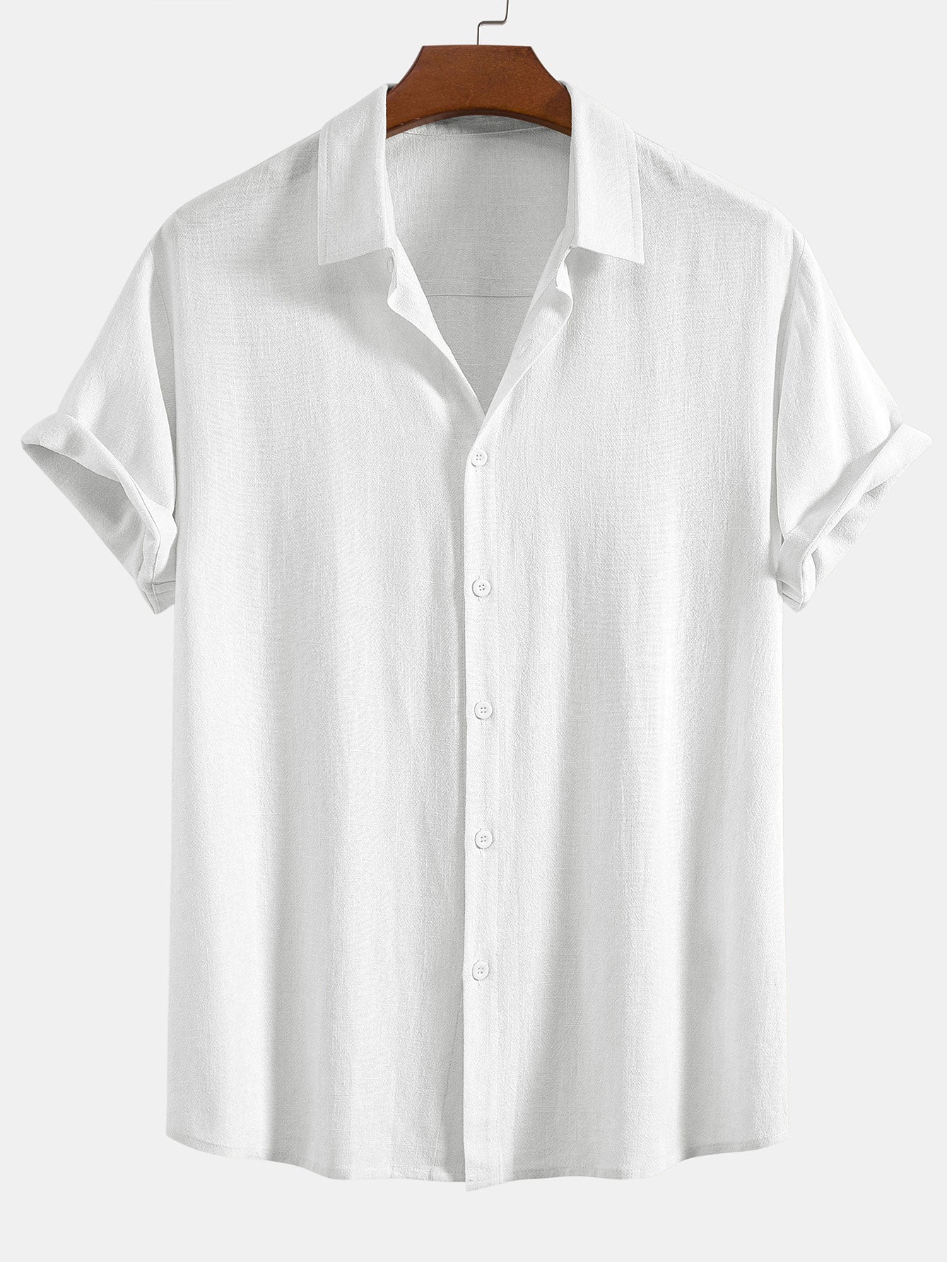 Camisa de manga corta con botones para hombre-Shirts for men-Casaluzia