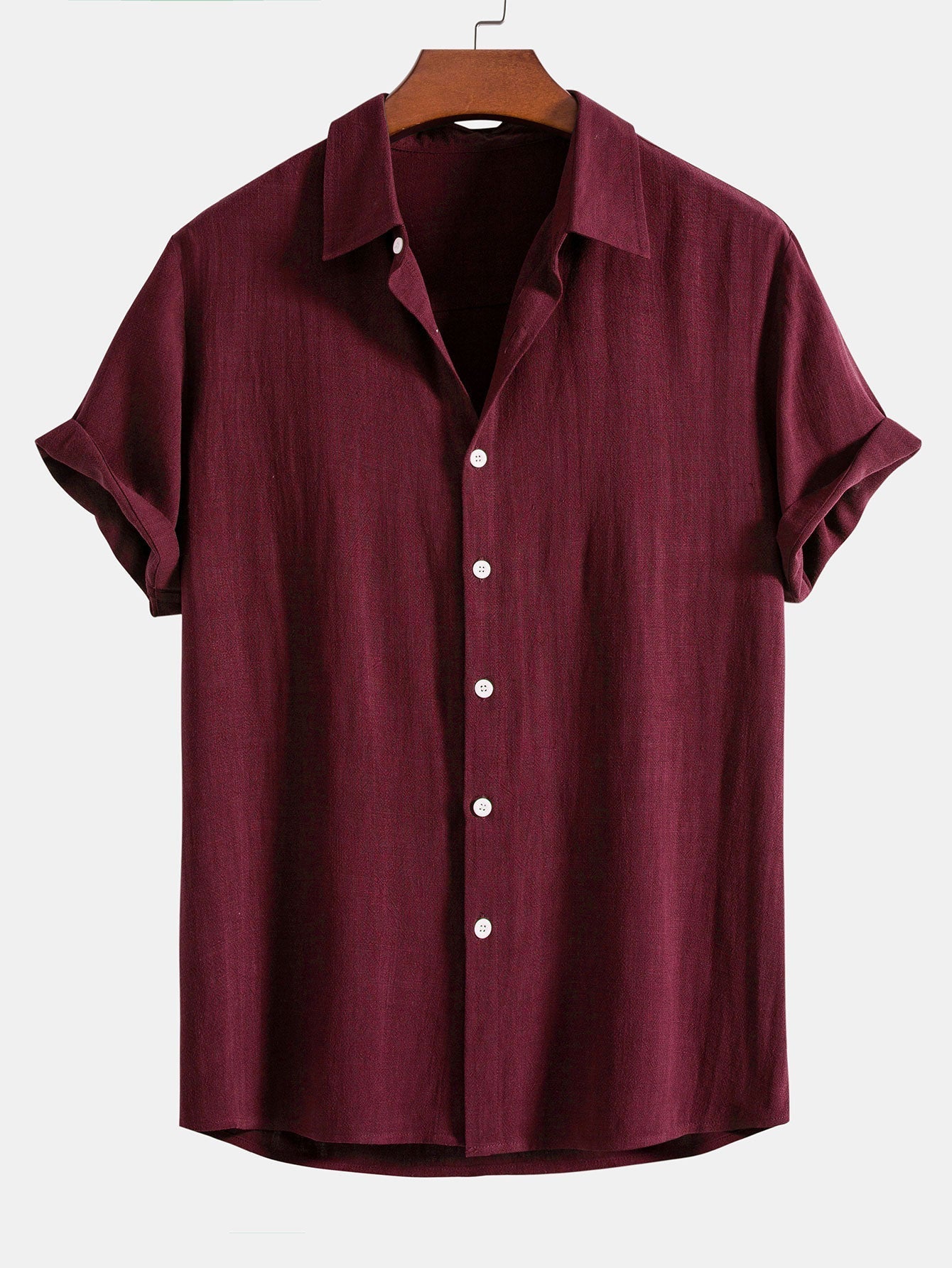 Camisa de manga corta con botones para hombre-Shirts for men-Casaluzia
