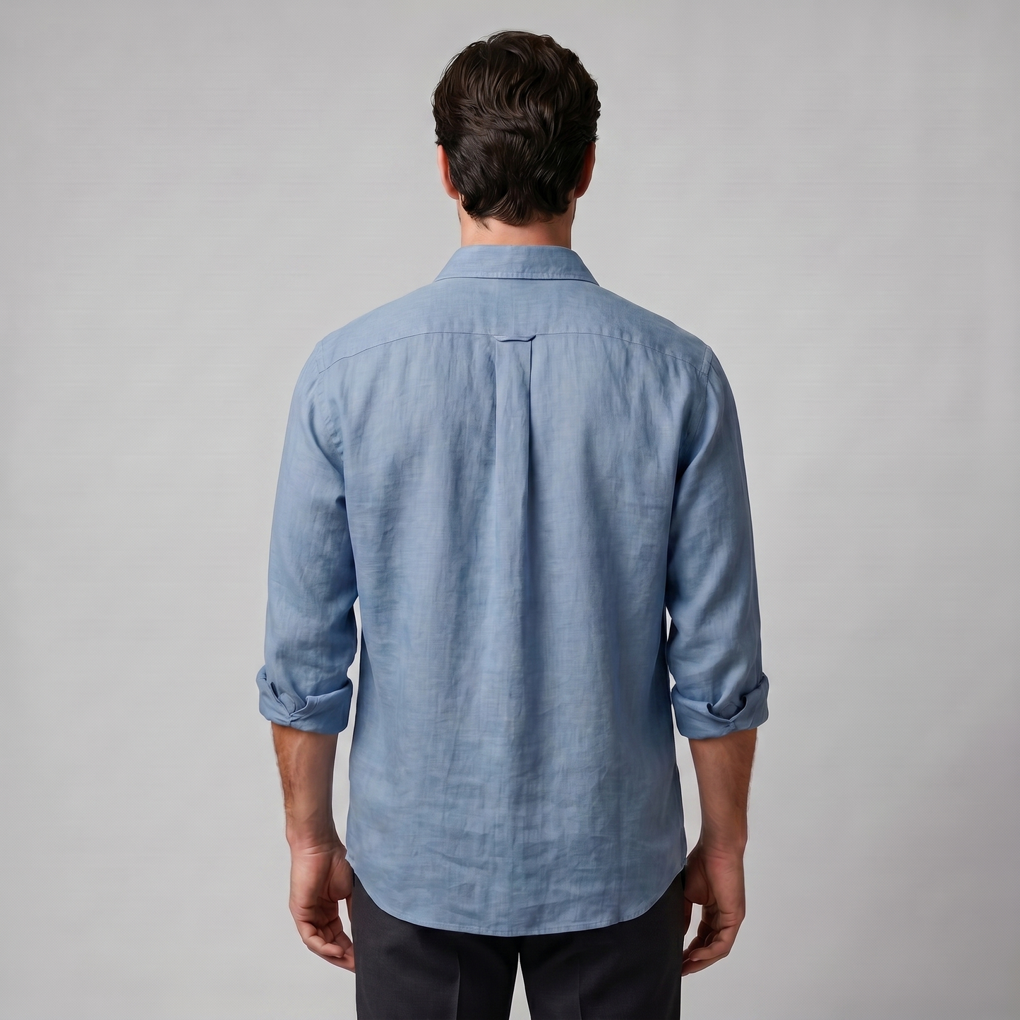 Camisa de manga larga con botones para hombre-Shirts for men-Casaluzia