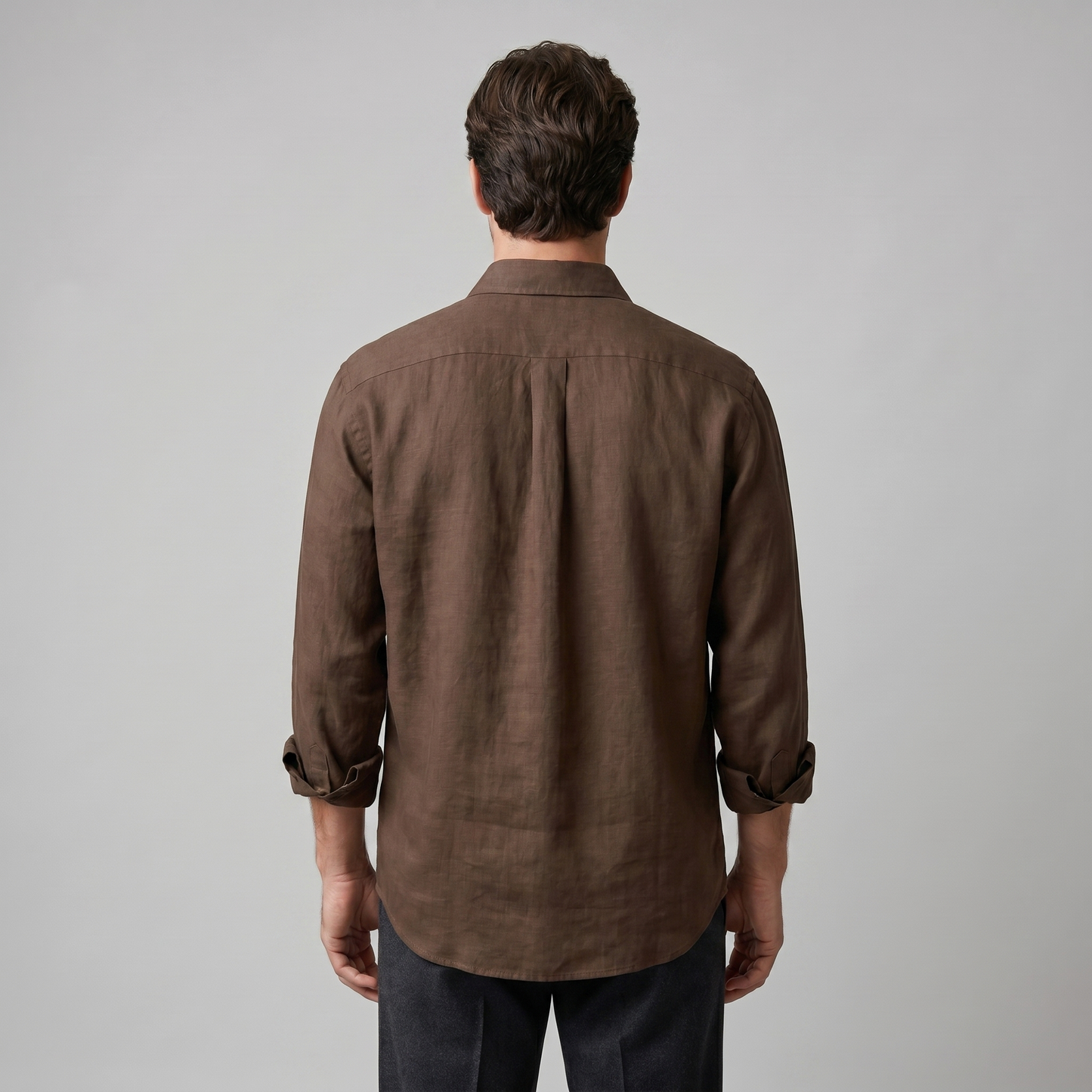 Camisa de manga larga con botones para hombre-Shirts for men-Casaluzia