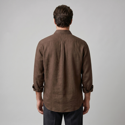 Camisa de manga larga con botones para hombre-Shirts for men-Casaluzia