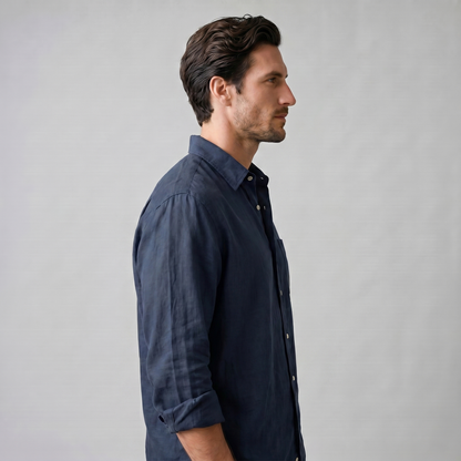 Camisa de manga larga con botones para hombre-Shirts for men-Casaluzia