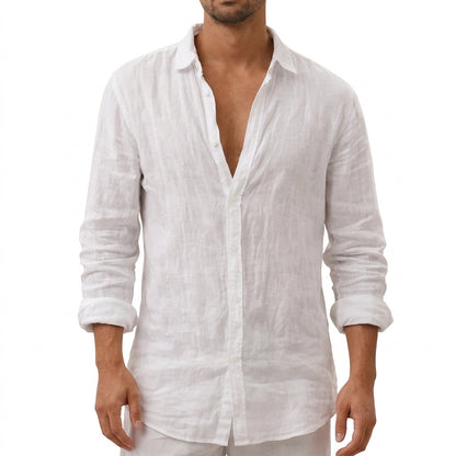Camisa de manga larga con botones para hombre-Shirts for men-Casaluzia